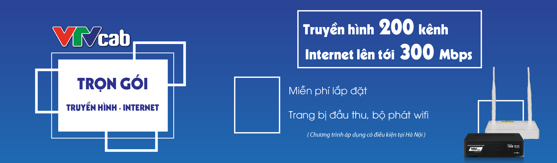 Combo Truyền hình và Internet